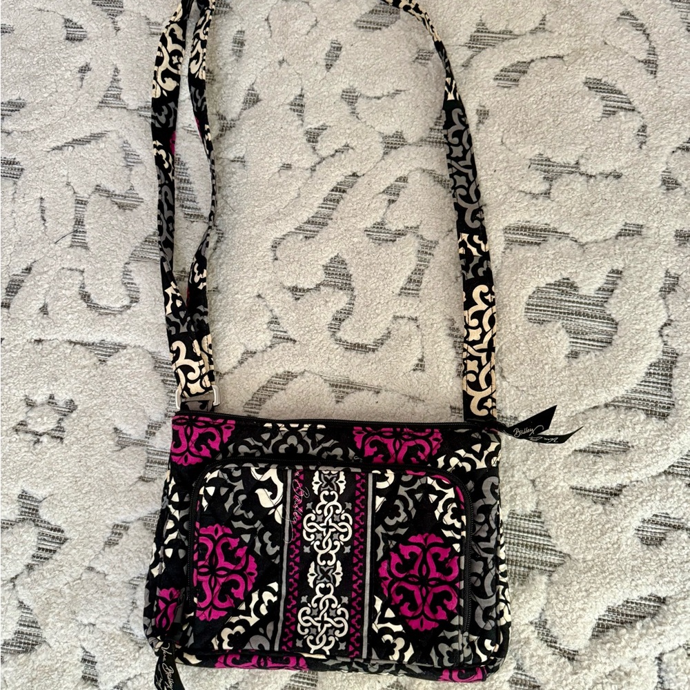 Vera Bradley Pink and Black Purse